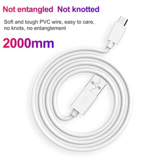 ToKerNew 100% realme ชาร์จ 5A 65W Tpye-C Micro USB VOOC แฟลชชาร์จอย่างรวดเร็วสายข้อมูล Android V8 สำหรับ OPPO A/Galaxy A/1m 1.5m 2m การส่งข้อมูล