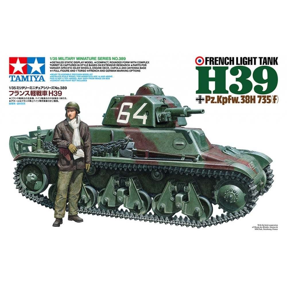 Tamiya 35389 1/35 French light Tank H39
