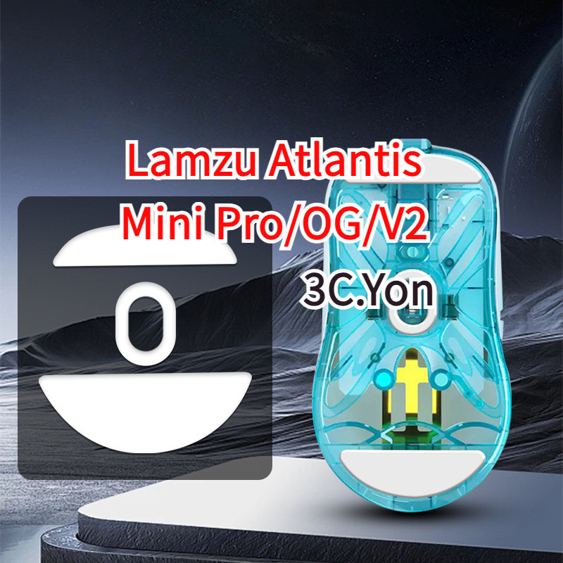 ตีนเมาส์ Lamzu Atlantics Mini Pro เมาส์เล่นเกมไร้สาย Atlantis OG V2 4K Esports ICE Version PTFE Skat