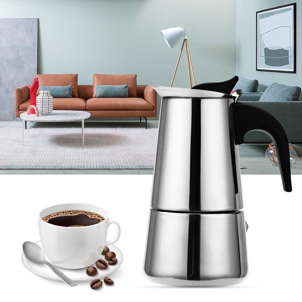 OneTwoCups เครื่องชงกาแฟเอสเปรสโซ กาน้ําชา Moka Pot 450ml 9 ถ้วย - Z20 Ballabostore
