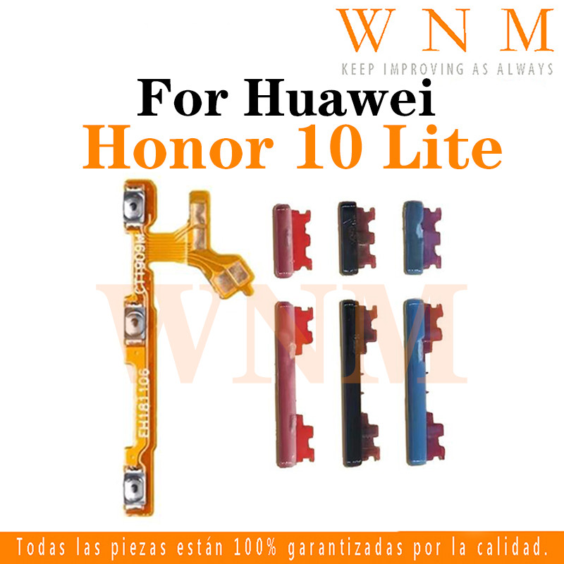 สําหรับ Huawei Honor 10 Lite Power ปุ่ม Flex บน/ปิดปุ่มสวิทช์ด้านข้าง Key Volume Up Down Flex สายโทรศัพท์มือถือ Part