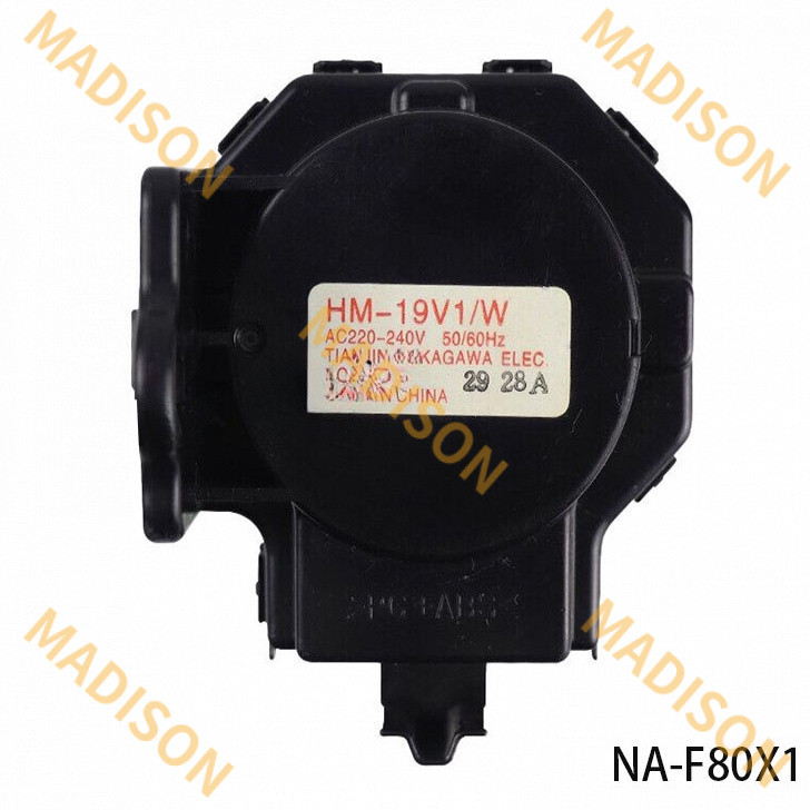 Na-fs90x1 / NA-F90X1 / NA-F80X1 มอเตอร์เครื่องซักผ้า ท่อระบายน้ำ Panasonic HM-19V1 /w