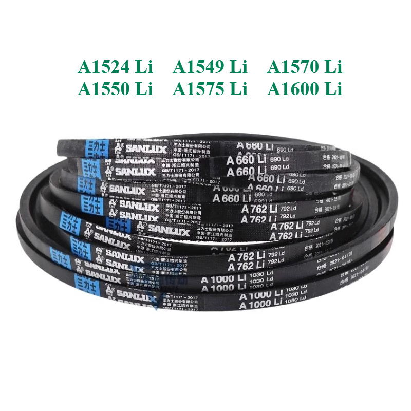 SANLUX เข็มขัด V A1524 Li A1549 Li A1550 Li A1575 Li A1600 Li Transmission เข็มขัดประเภท A