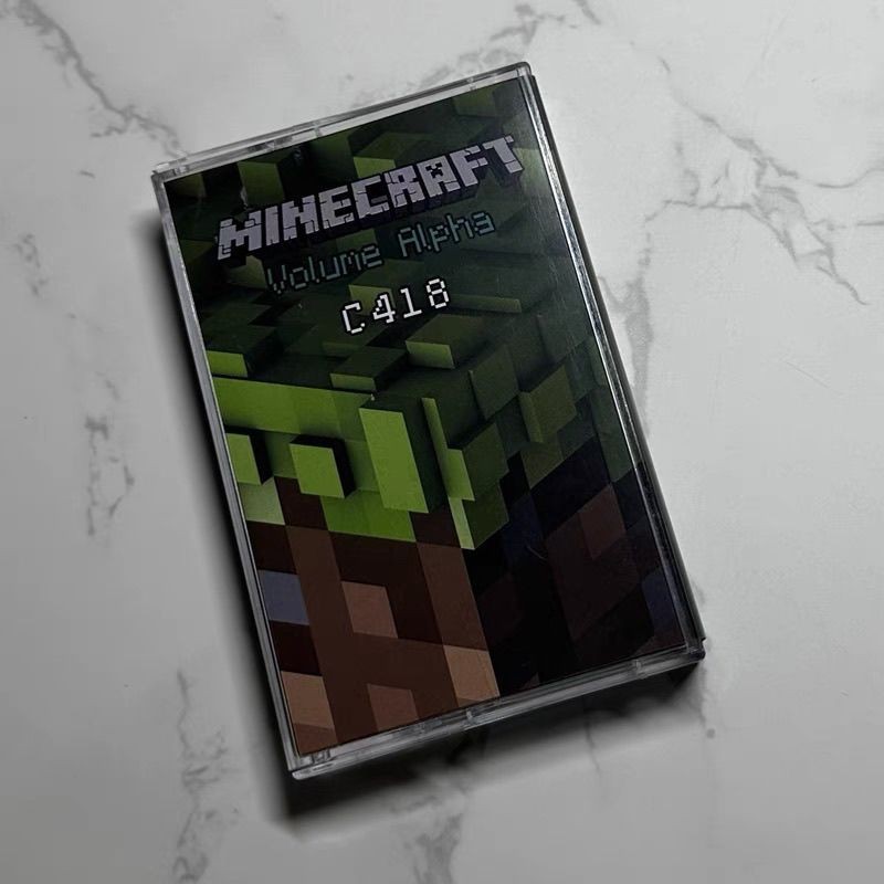 SANCHENG3C14 เทป C418 เกม Minecraft-Volume Alpha Minecraft เพลงประกอบต้นฉบับ สินค้าไอดอลที่ยังไม่ได้