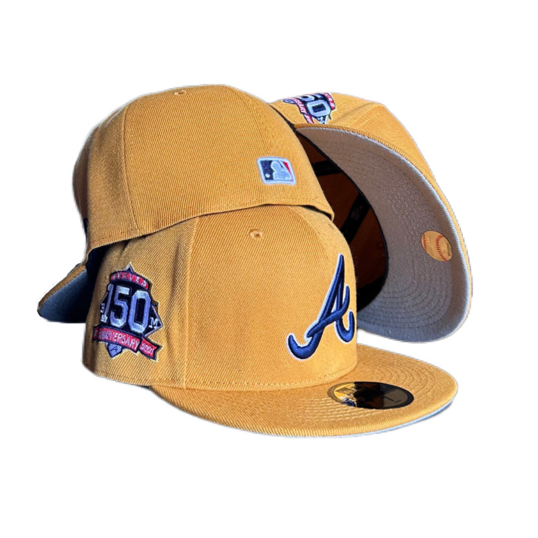 หมวก MLB Atlanta Braves แบบ 59FIFTY สำหรับผู้ชายและผู้หญิง