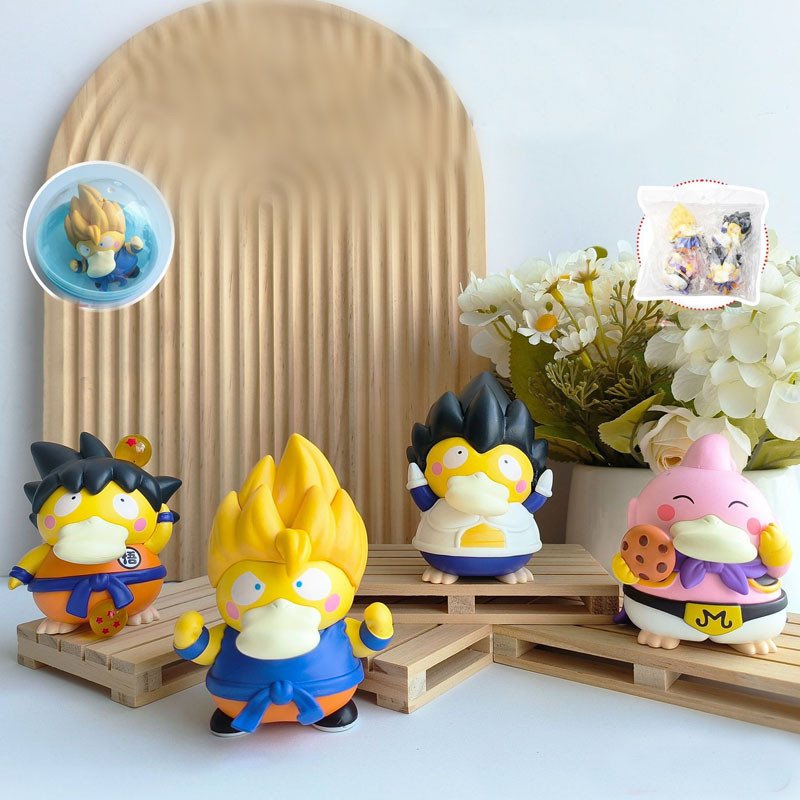 4 ชิ้นอะนิเมะรูป Dragon Ball Z เซลล์คอสเพลย์ Vegeta Goku Buu เซลล์รูป Action Figure ของเล่นของขวัญฮา