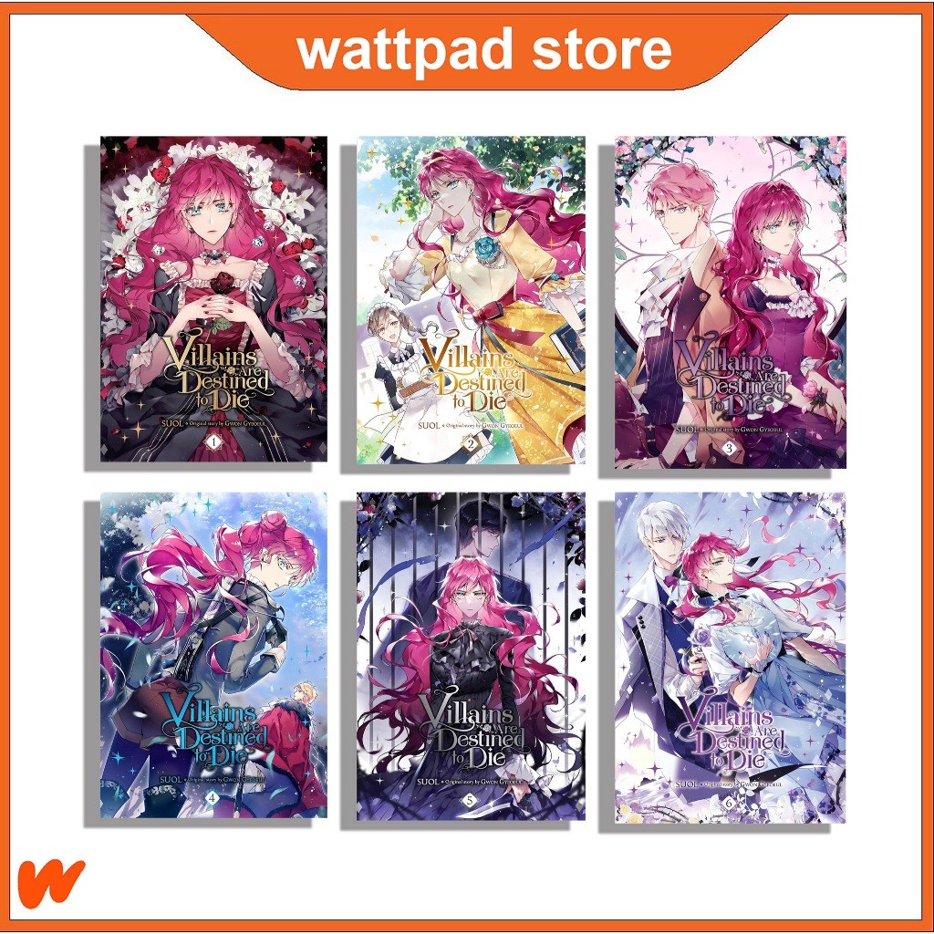 Villains Are Destined to Die Comic (ชุด 7 เล่ม)