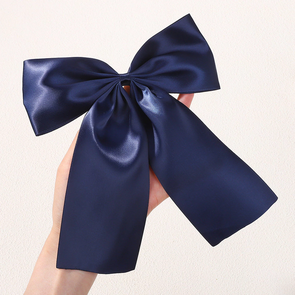 1pc สาวสไตล์บัลเล่ต์โบว์ผูกผมยาวริบบิ้นกิ๊บสาวหวานครึ่งผูกผม Headwear แฟชั่นแฟชั่นเครื่องประดับผม thumbnail 9