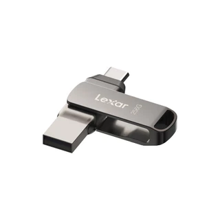 LEXAR D400 256GB Dual USB Type-C/A USB 3.1 Flash Drive 2-in-1 (แฟลชไดรฟ์ทูอินวัน) : LXR-LJDD400256G