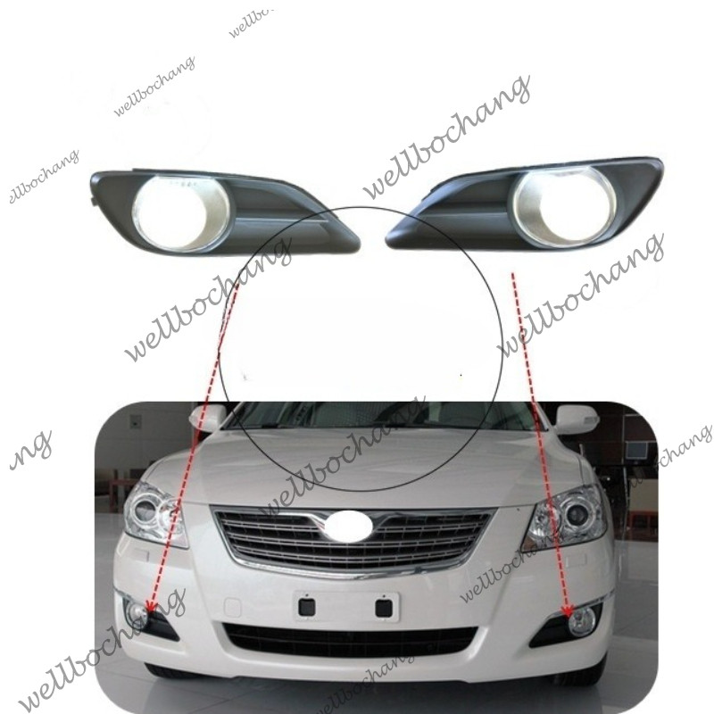 ฝาครอบไฟตัดหมอกกันชนหน้าสําหรับTOYOTA Camry ACV40 2006 2007 2008 ACV41