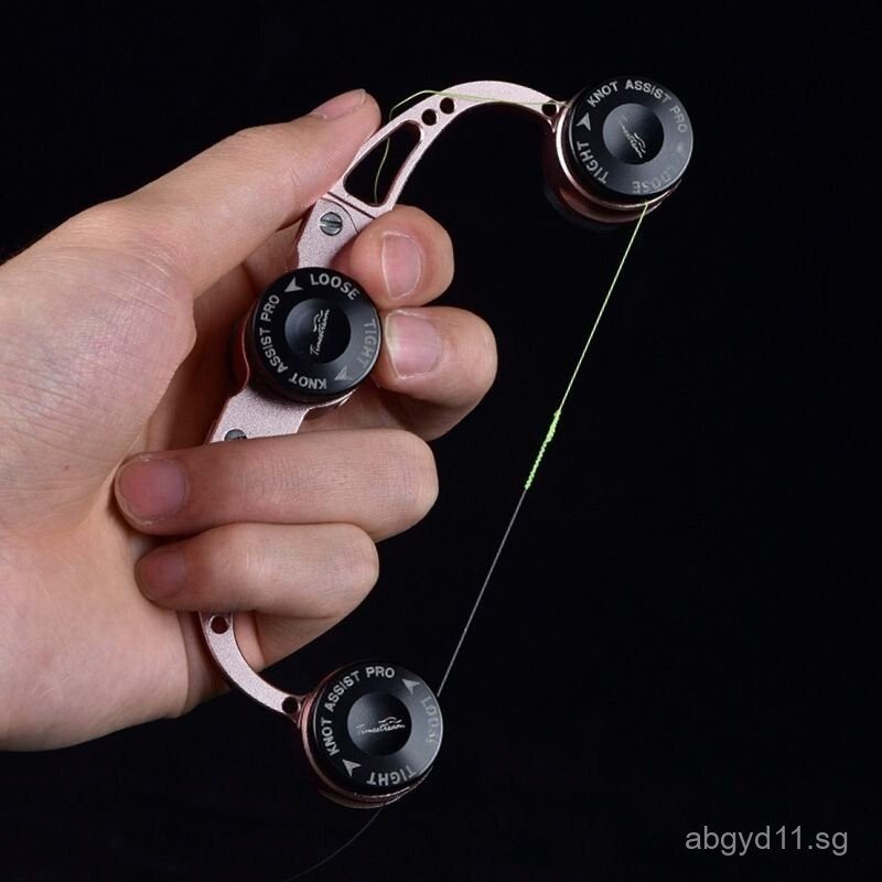 [การเลือกหลายสี]Lightyear อลูมิเนียมอัลลอยด์ผู้นําล่อผูกปม GT Knot FG Quick Knot Knotting Aid เครื่อ