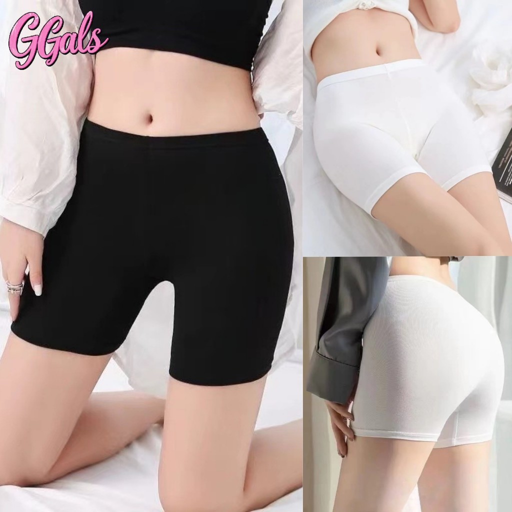 🍄GGals🍄กางเกงซับใน ซับใน สัมผัสนุ่มผ้านิ่มใส่สบาย กางเกงในกันโป๊ สไตล์ลำลอง ขาสั้น ใส่สบาย ส่งไวจากไทย