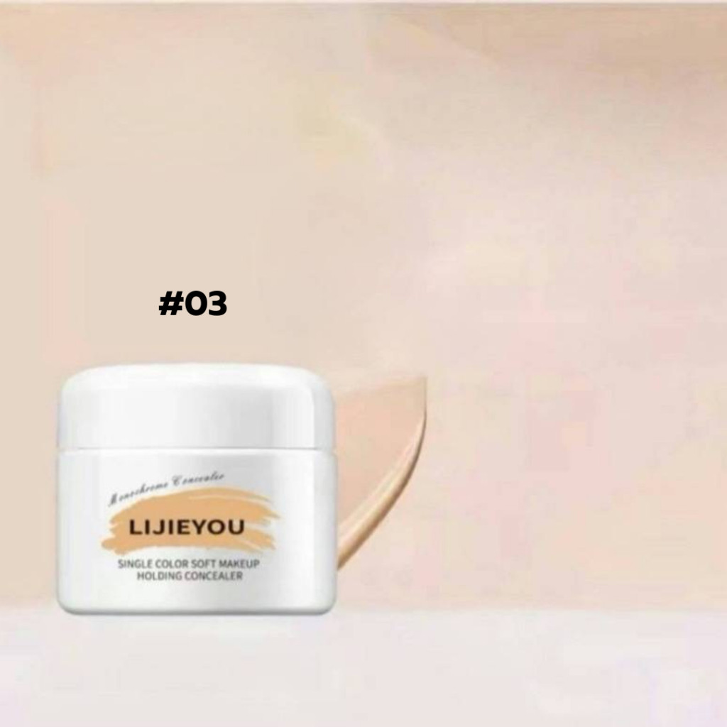 LIJIEYOU 4469 คอนซิลเลอร์แบบเนื้อครีม คอนซิลเลอร์ ปกปิดรอยแดง รอยสิว รอยดำ ใต้ตาคล้ำ กันน้ำ กันเหงื่อ ติดทนนาน - รูปที่ 6