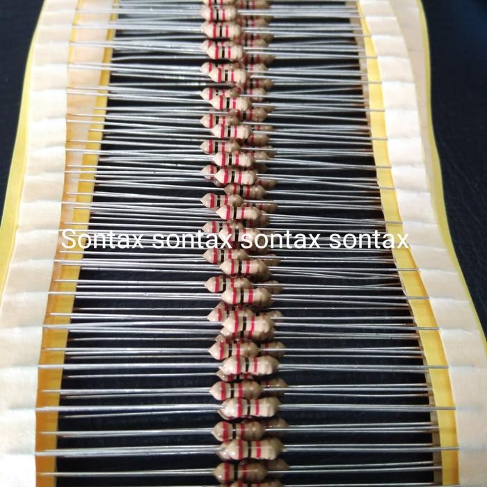 (READ DESCRIPTION!!) 2k 2k 2k โอห์ม kohm ตัวต้านทาน werstan r 1/4 0.25 w วัตต์ 5% taiwan