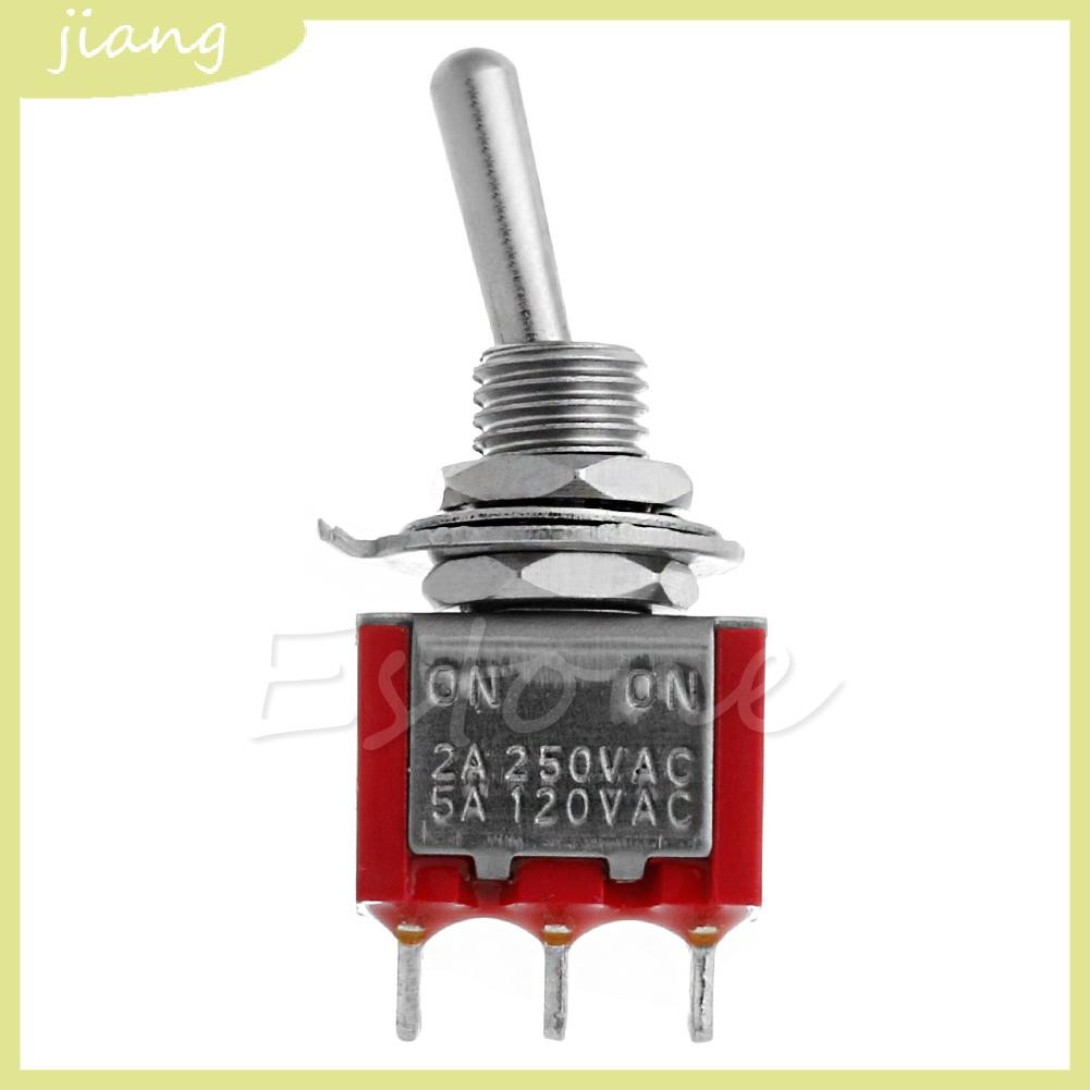 JN Mini Toggle Switch Heavy Duty Rocker Toggle Switch 2 ตําแหน่ง 3 Pin ON SWITCH
