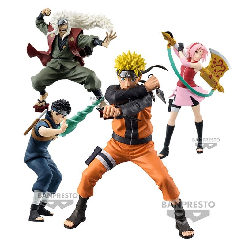โรงงานแว่นตาพร้อมสต็อก Grandista VS Naruto Naruto Sasuke Jiraiya Sakura Jingpin Figure