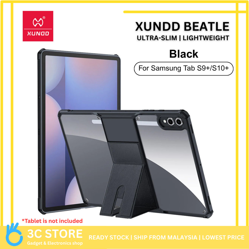 XUNDD เคสแท็บเล็ตกันกระแทก (ขาตั้ง) สําหรับ Samsung Tab S10+/S9+/A9+/A9 8.7 LTE