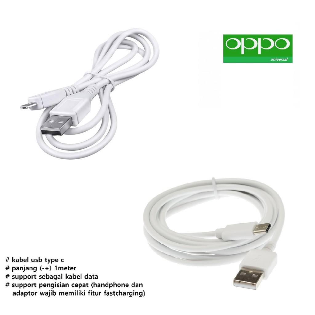 สายชาร์จ Usb C & micro oppo A11 / A9S (PCHM10/PCHT10) - oppo A11X / A9 2020 (CPH1937/CPH1939/CPH1941