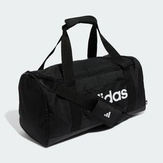 adidas ไลฟ์สไตล์ กระเป๋าดัฟเฟิล Linear ขนาดเล็ก Unisex สีดำ JE8343