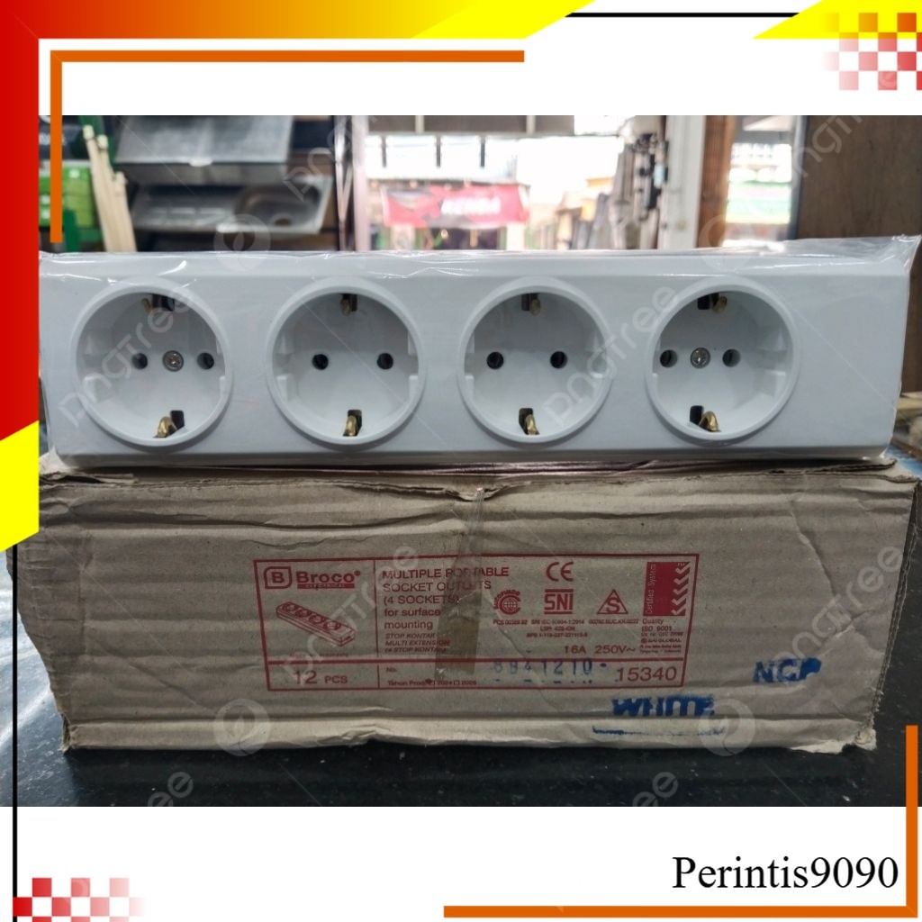 ซ็อกเก็ตเทอร์มินัล NCP Non-CP 15430 ของ Broco 4 หลุม