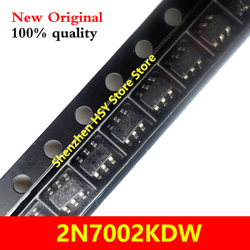 (5-10ชิ้น) 100% ใหม่ 2N7002KDW 2N7002 sot23-6