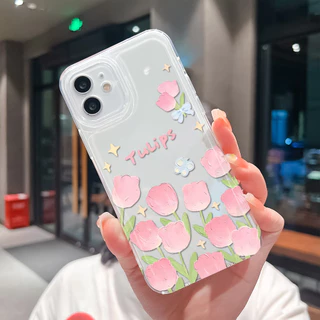 เคสนุ่ม For OPPO Reno 14 14F 13 13F 12 11 11F 10 8T Pro 4G 5G เคสโทรศัพท์ เคสออปโป้ โปร่งใส TPU Phone Case KK