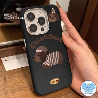 เคสไอโฟน 16 เคสกราฟฟิตี้ดัชชุนด์สุดเท่และตลก สำหรับ IPhone 17 AIR XR 15 13 16 11 14 12 Pro Max 15 14 16 Plus XS X