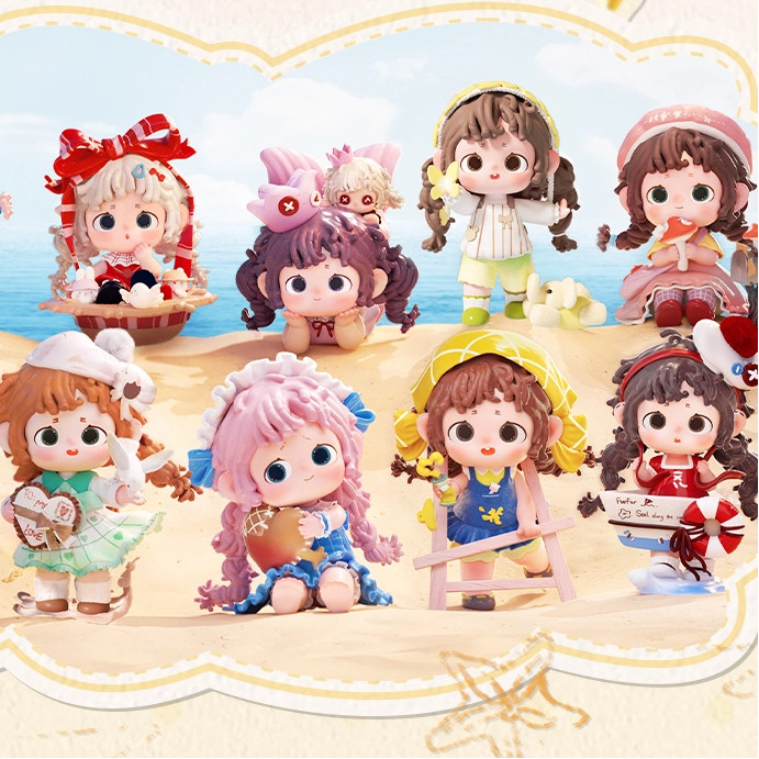 Heyone FURFUR The Happy Collection คอลเลกชั่นความสุข กล่องตาบอด สไตล์ที่เลือกได้ น่ารักตุ๊กตา ของเล่น