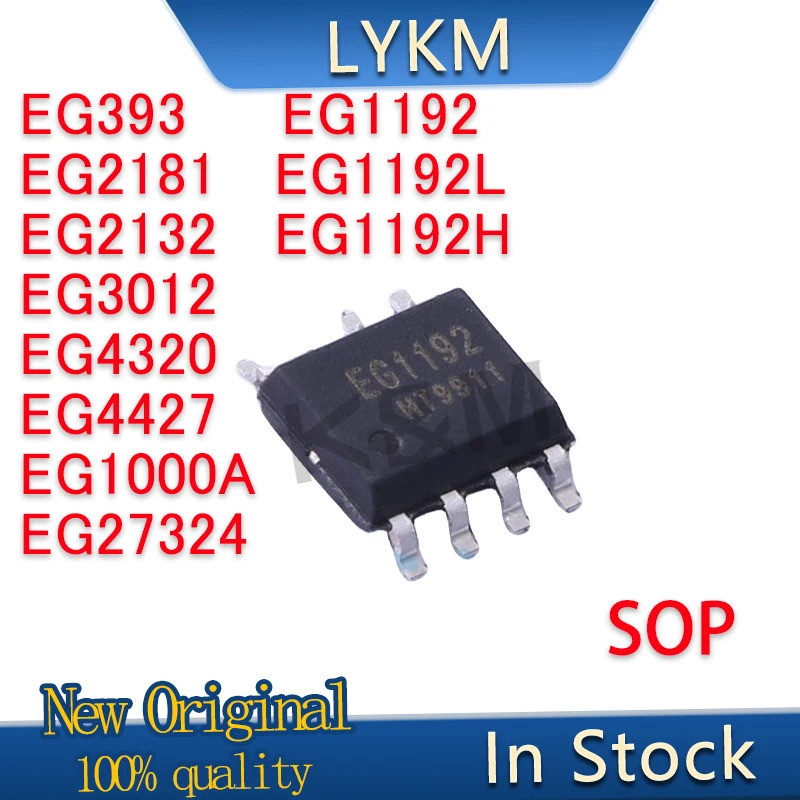 1-5PCS EG393 EG1192 EG2181 EG2132 EG3012 EG4320 EG4427 EG1000A EG1192L EG1192H EG27324 SOP8 ชิปไฟ IC