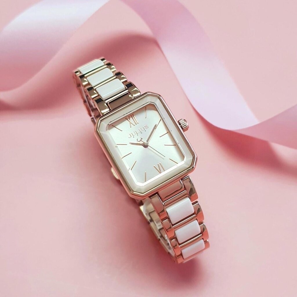 JULIUSนาฬิกาผู้หญิงJulius1273นาฬิกาจูเลียส สุดหรูของแท้ประกันศูนย์ไทย1ปี