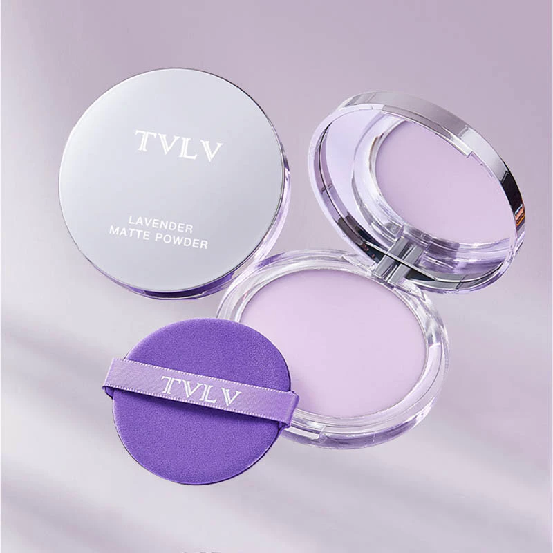 Lavender Matte Powder 10g แป้งม่วงควบคุมความมัน ไร้สีไร้ฝุ่น ลดความมัน ติดทน ผช.ใช้ได้