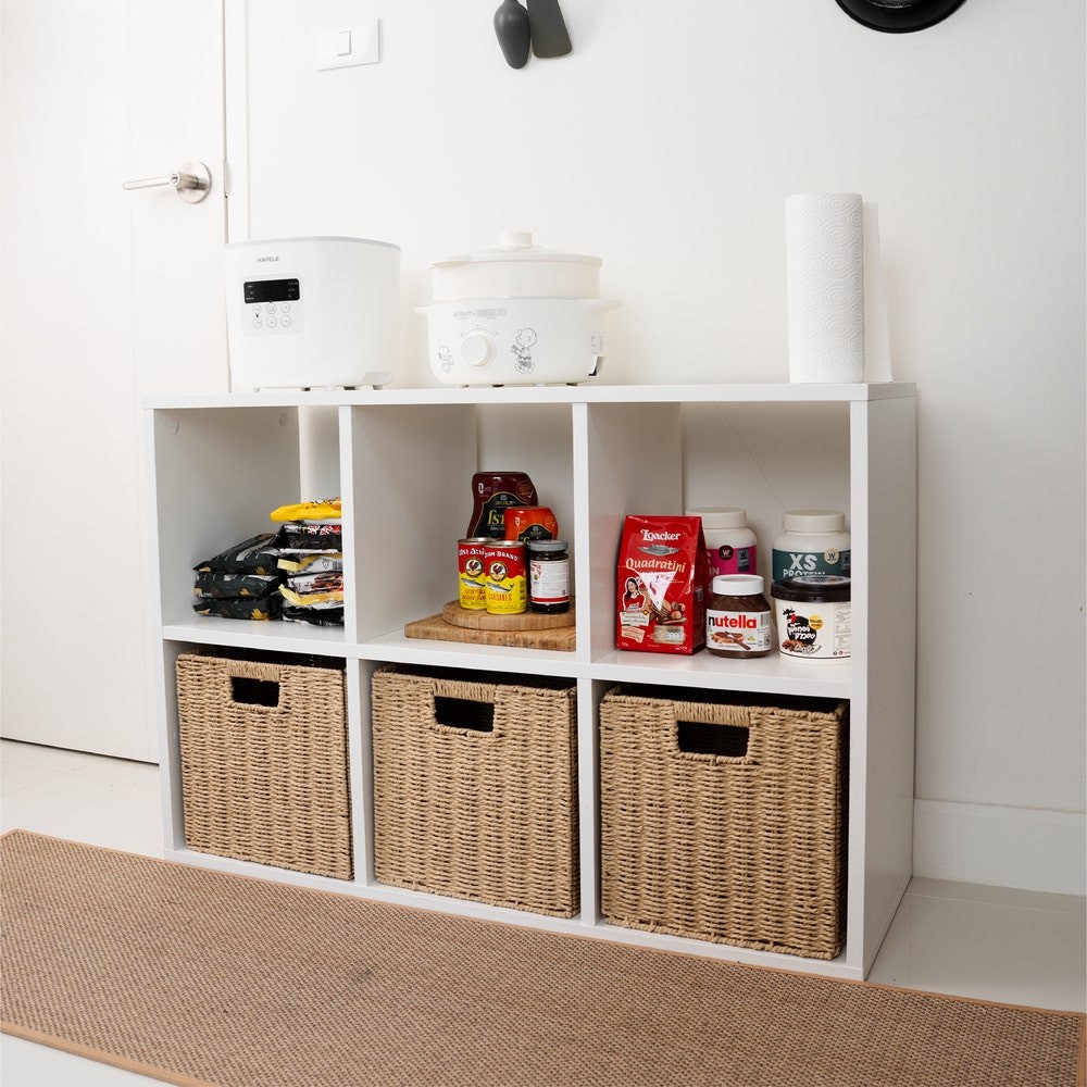 Koncept Furniture ชั้นเก็บของ KC-PLAY รุ่น KORA/C97x65 cm. สีขาว (97x33x65 ซม.)  แบรนด์ KONCEPT FURN