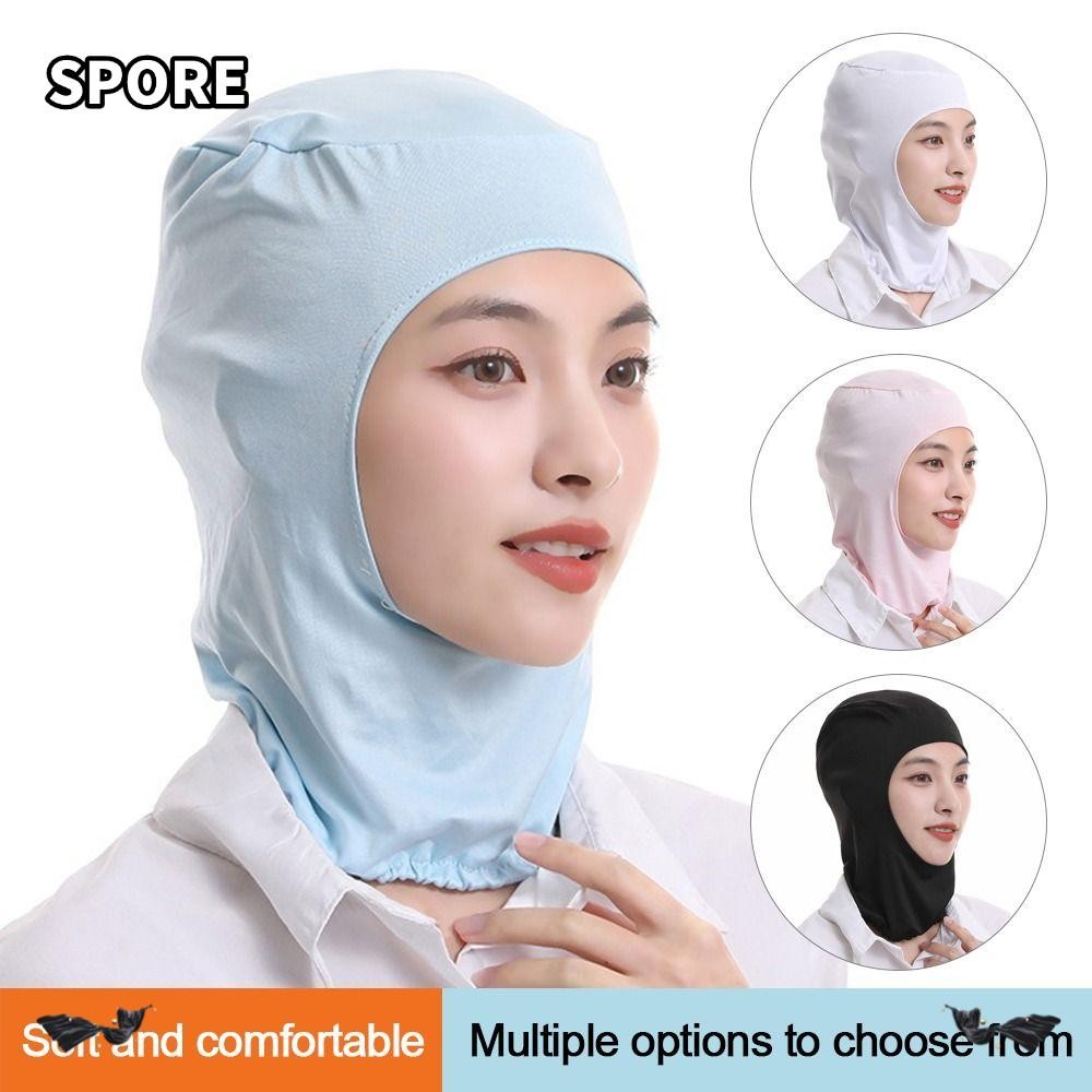 หมวกทำงานแบบยืดหยุ่น สีทึบ พร้อมระบบระบายอากาศ และป้องกันฝุ่น สำหรับงานเวิร์กช็อป