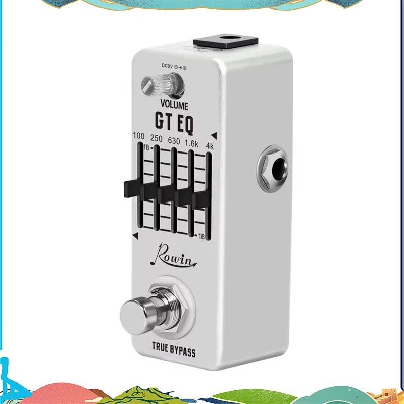 กีตาร์ Equalizer Pedal กีตาร์ 5-Band Parametric EQ