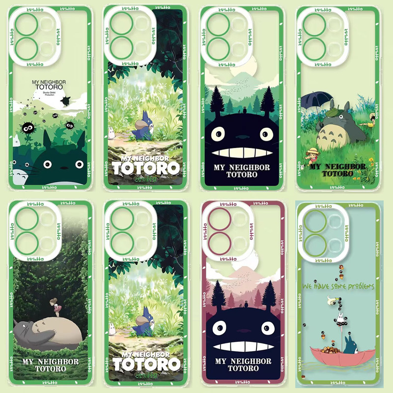 การ์ตูนเพื่อนบ้านของฉันTotoroสําหรับHuawei P40 Lite Nova 3i 5T 7SE 9SE Honor 90 Lite X7B X8B X9B X9A