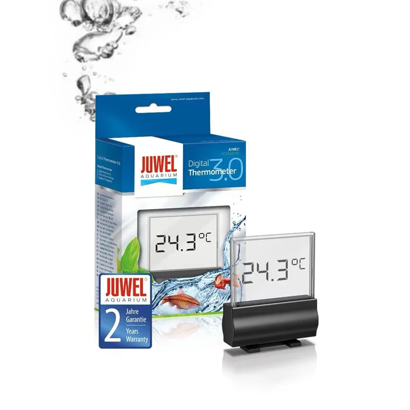 JUWEL Digital Temperature 3.0 การตรวจสอบอุณหภูมิที่แม่นยําเหมาะสําหรับน้ําจืดและน้ําทะเล