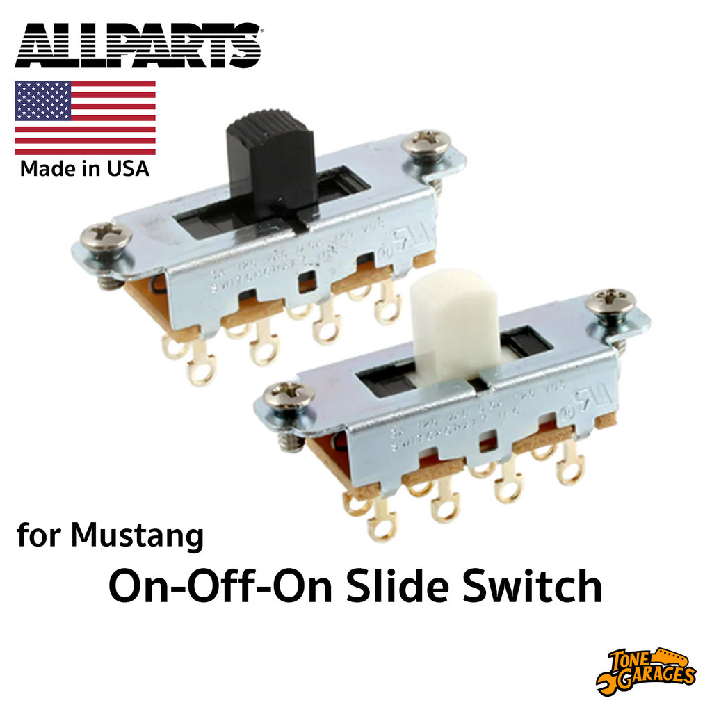Allparts Switchcraft® On-Off-On Slide Switch for Mustang