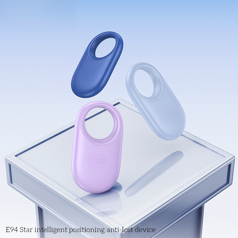 เฉพาะอุปกรณ์ iOS E94 Star อุปกรณ์ระบุตําแหน่งป้องกันการสูญหายอัจฉริยะฉลาก iOS ตัวติดตาม GPS