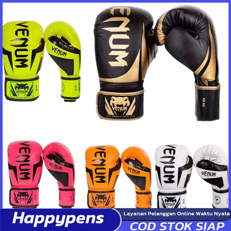 นวมชกมวย Muaythai / นวมชกมวย Everlast Sports Venum Elite Muaythai นวมชกมวย / มวย / MMA / Kick Boxing