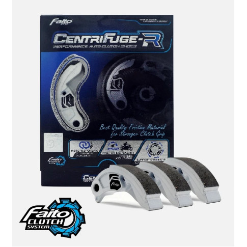 NVX155 V1-V3 / NMAX155 V1-V3 / NVX / NMAX [ 3PCS SET ] FAITO CENTRIFUGE-R CVT CLUTCH AUTO SHOE