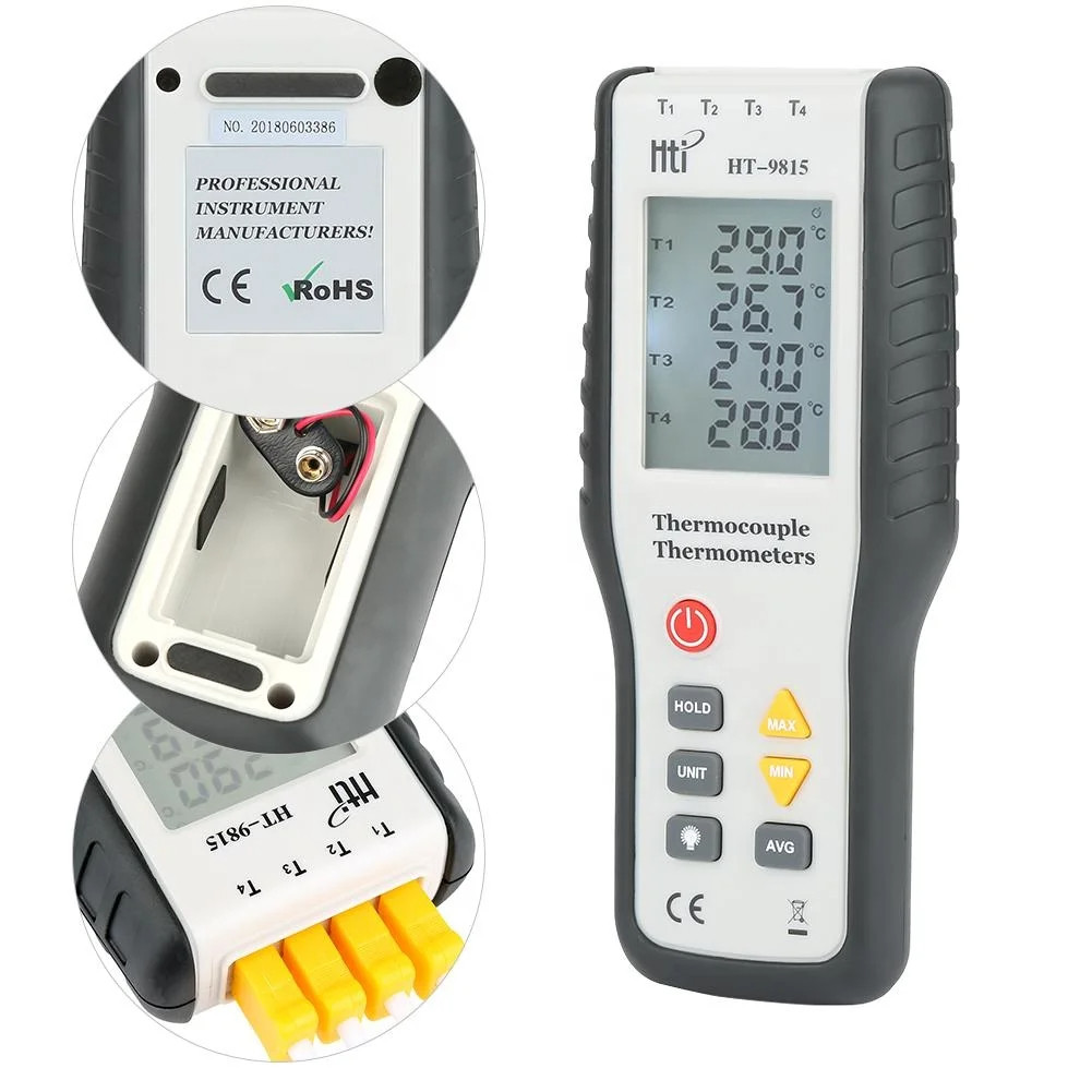 HTI HT-9815 Contact เครื่องวัดอุณหภูมิแบบดิจิตอล รูปที่ 5