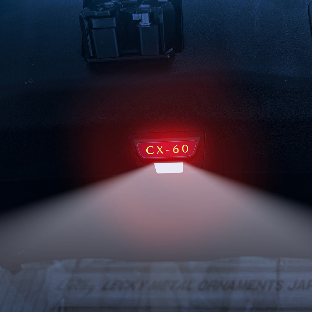 เหมาะสําหรับ 24 Mazda cx60 Trunk Camping Lights การปรับเปลี่ยนแสงโดยเฉพาะ