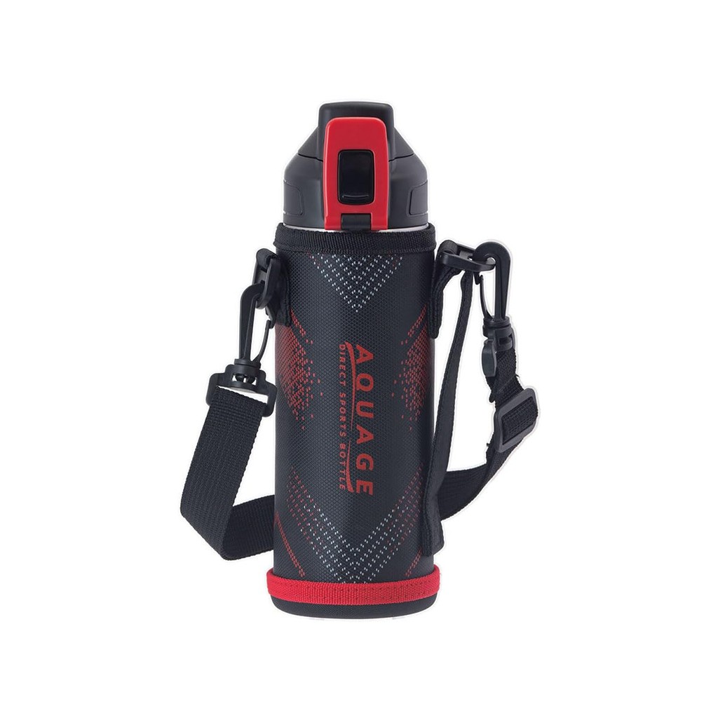 AQUAGE Kids' Insulated Stainless Steel Water Bottle - Direct Drink, Lightweight, Easy to Clean, with