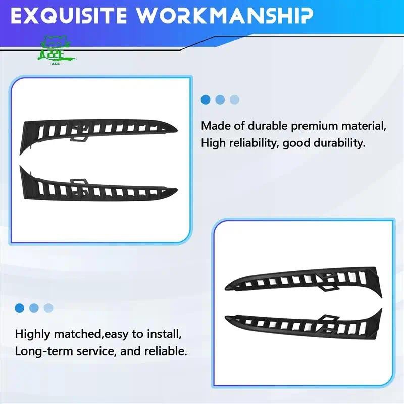 A22E-ฝาครอบตะแกรงทางเข้ากันชนหน้า 51118056599 51118056600 สําหรับอุปกรณ์เสริม BMW- F80 F82 M3 M4