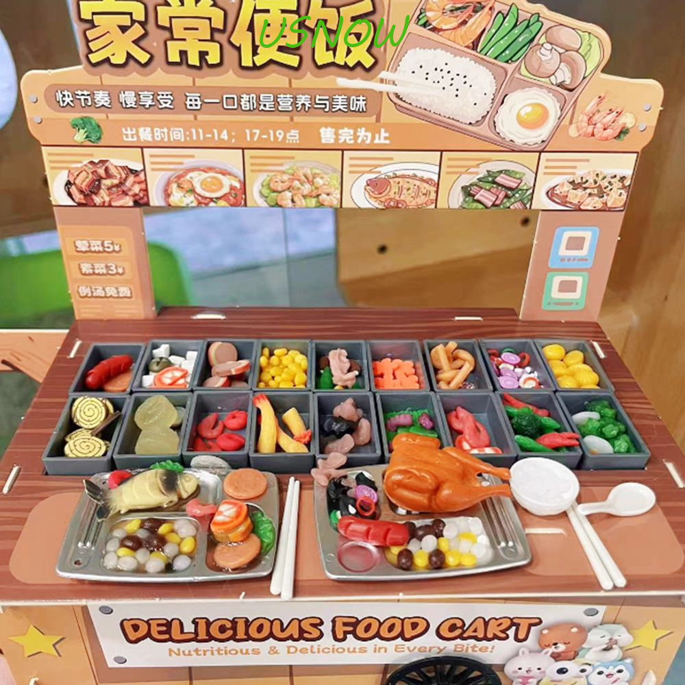 USNOW แกล้งเล่นของเล่นในครัว,3D DIY Mini Fast Foodรุ่นของเล่น,Montessori Creativeบทบาทเล่นตลกทําอาหารของเล่นแบบโต้ตอบเด็กวัยหัดเดินเด็กหญิงเด็กชาย ราคา ถูกที่สุด ดีลบีเคเค