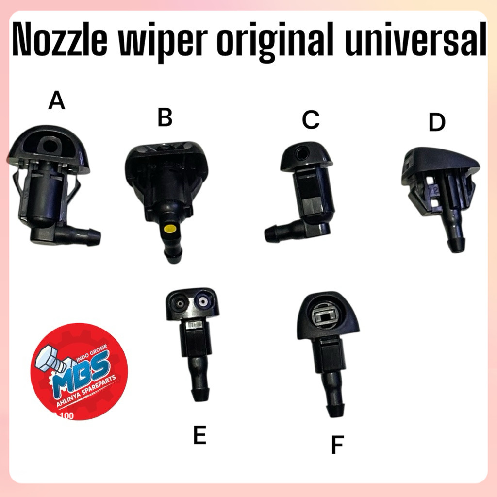 BB NOZZLE NOZZLE UNIVERSAL CAR WIPER WATER SPRAYER ต้นฉบับทุกรุ่น AVAILABLE