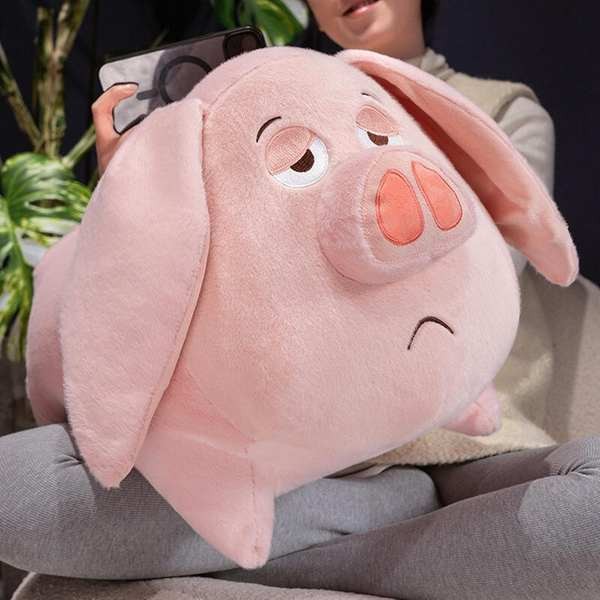 Nezha Merchanded Taiyiren Mount Pig Doll Doll Cute Flying Pig Doll ของเล่นตุ๊กตาของขวัญวันเกิด asdfg