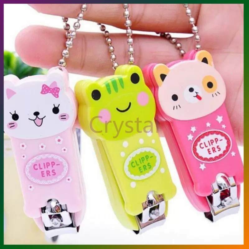 Crystal กรรไกรตัดเล็บลายการ์ตูนน่ารักสร้างสรรค์