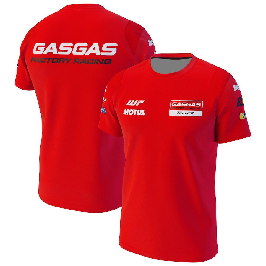 เสื้อยืดผู้ชายกีฬาขี่จักรยาน ระบายอากาศได้ดี สําหรับฤดูร้อน 2025 ลาย WRC Rally GAGAS Racing Outdoor 