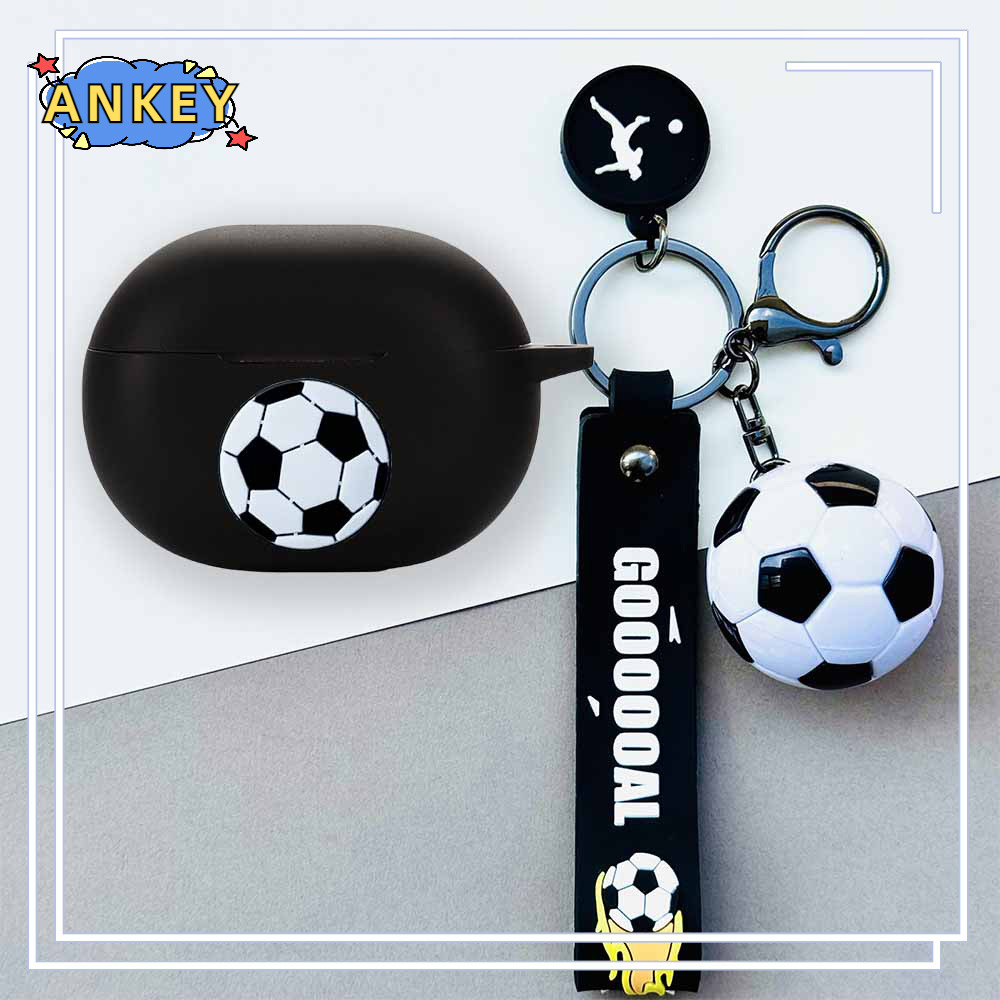 Case for Anker Soundcore Life Note 3i Protective Silicone football charm Cute Cartoon Soundcore Life